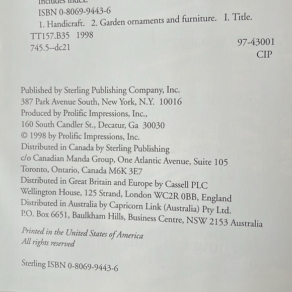 Decorating Your Garden Book - Picture 9 of 14